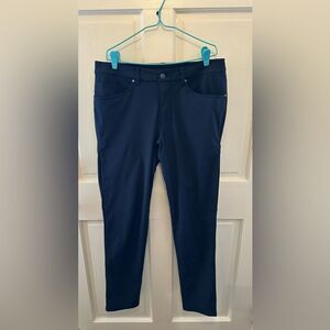 Lululemon ABC Pant Slim Warpstream Navy 33